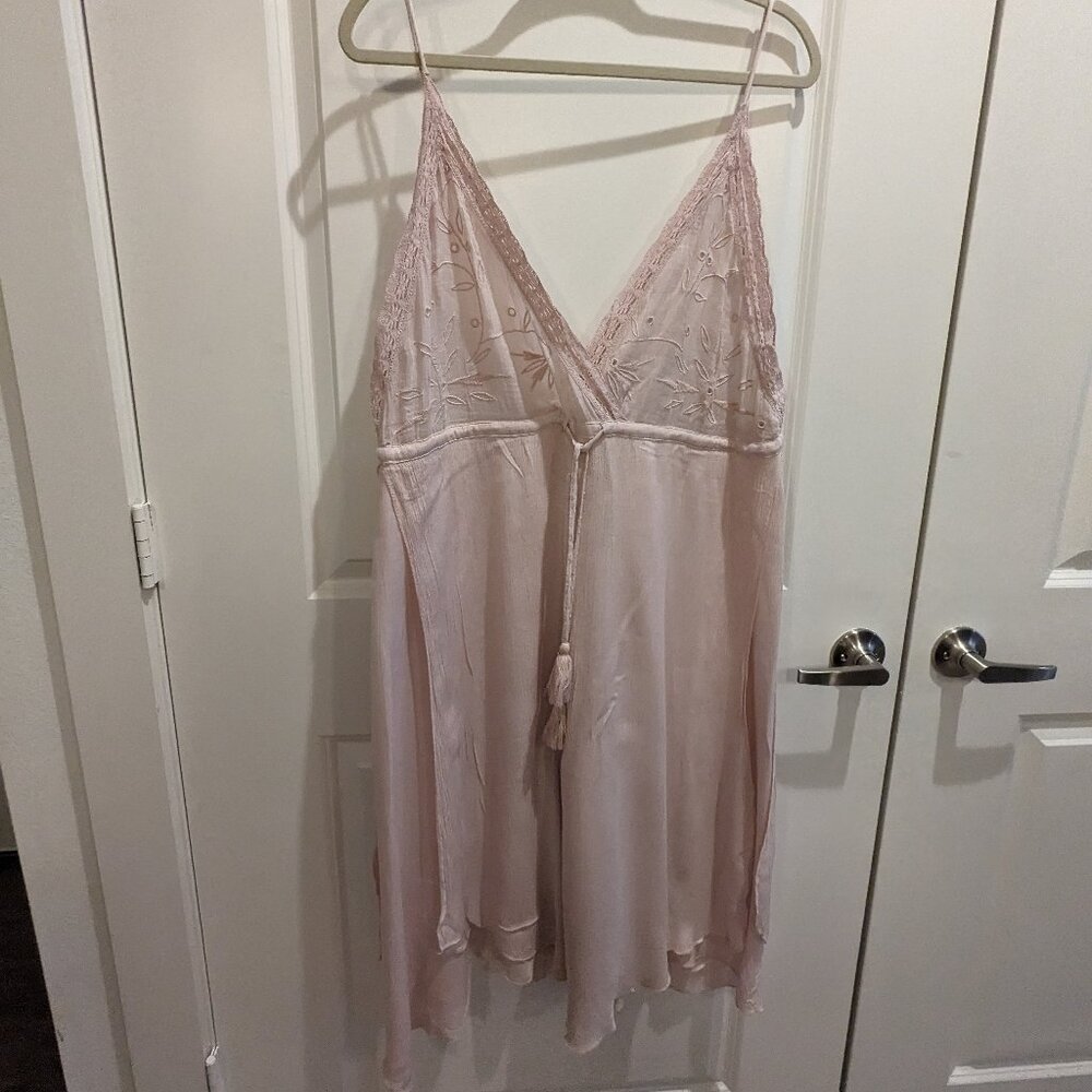 Free People Intimately Blush Pink Dress